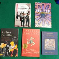 Lotto n. 5 libri Andrea Camilleri