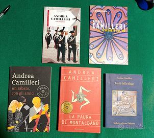 Lotto n. 5 libri Andrea Camilleri