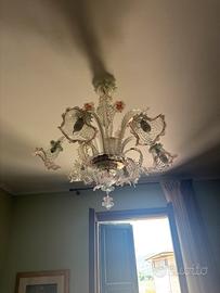 Lampadari in vetro murano