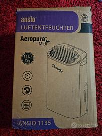 Deumidificatore ansio aeropura 12 L