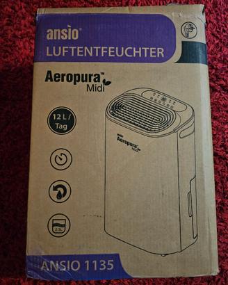Deumidificatore ansio aeropura 12 L
