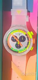 swatch neon jelly pay SB02K101-5300