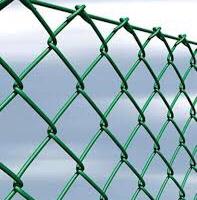 Recensione romboidale in ferro plastificato