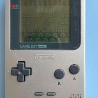 Nintendo Gameboy Pocket Grigio+Supermario