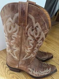 Stivali da cowboy per equitazione o line dancing