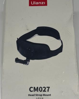 Ulanzi CM027 Head Strap Mount – Supporto Fascia