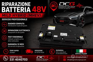 Riparazione batteria audi 48v