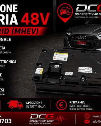 Riparazione batteria audi 48v