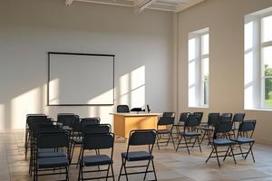 Sala corsi di formazione a giornata