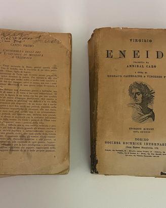 Lotto libri antichi L’Odissea ed Eneide