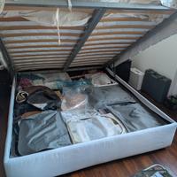 Letto matrimoniale contenitore