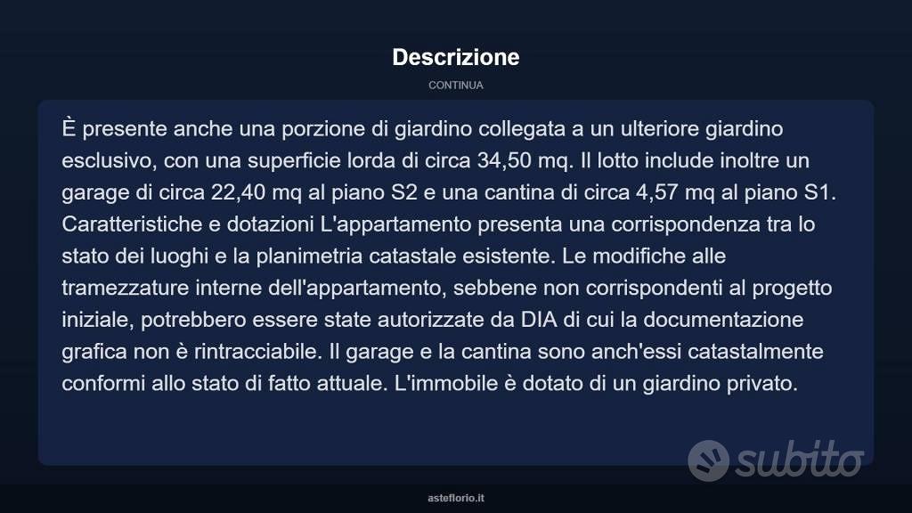 Appartamento – Roma, Borghesiana - Altro
