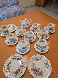 set tazze caffè Royal Albert + zucch.+ tetatete