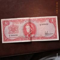 Banconota  1 Dollar Trinidad and Tobago 1964