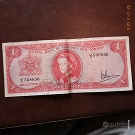 Banconota  1 Dollar Trinidad and Tobago 1964