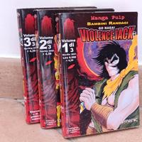 Violence Jjack Go Nagai Manga PULP Dynamic 3 vol