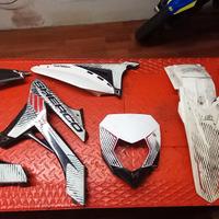 sherco 50cc plastiche e contachilometri 