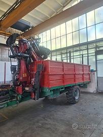 Rimorchio forestale zaccaria ZAM 70