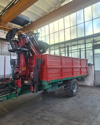 Rimorchio forestale zaccaria ZAM 70