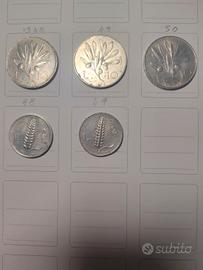 Monete Repubblica ORIGINALI: 10 Lire Errore+2 Lire