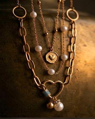 collana donna perle 