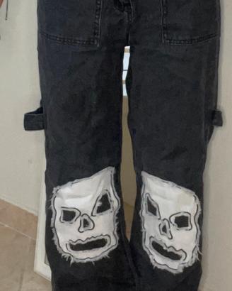 👖 Pantaloni cargo neri