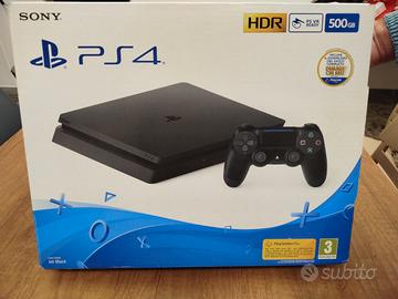 PS4 SLIM 500GB Con giochi