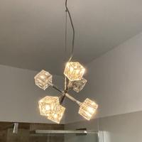 lampadario IKEA ISASA a sospensione in vetro