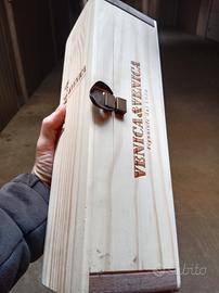 scatole portabottiglie vino legno 