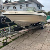 Ranieri rancraft 18 20 honda 100 carrello stradale