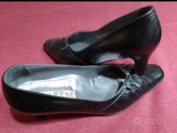 scarpe donna in pelle 