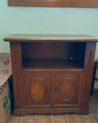 Mobiletto legno  tv