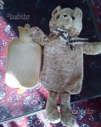 Idea regalo peluche orsetto con borsa acqua calda