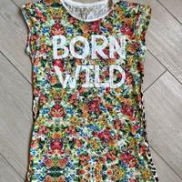 maglia floreale Happiness