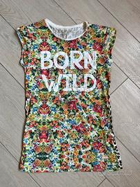 maglia floreale Happiness