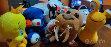 lotto peluche pupazzi