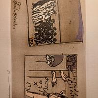 Quadro acquatinta José Ortega