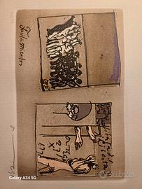 Quadro acquatinta José Ortega