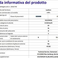 Pneumatici LAUFENN I Fit+ 215/55 R16 97H usati