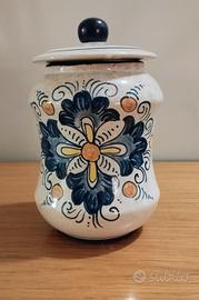 Barattolo in ceramica Deruta 