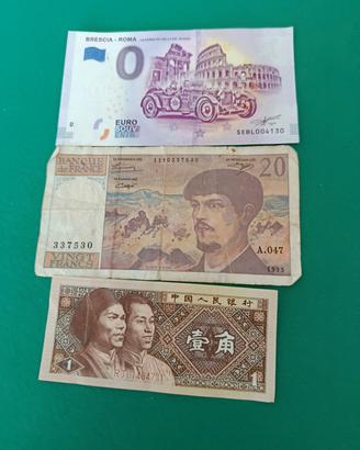 banconote miste lotto n8