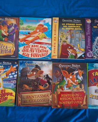 8  libri Geronimo stilton