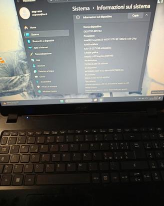 PC portatile acer