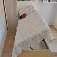 LETTO SINGOLO CONITORE + MATERASSO