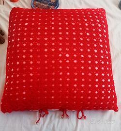 Copri cuscino Rosso cotone 50*50