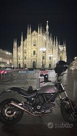 Ducati Scrambler 400 (scarico sc project omo)