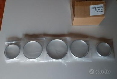 Anelli alluminio x strumenti Porsche 911 classiche