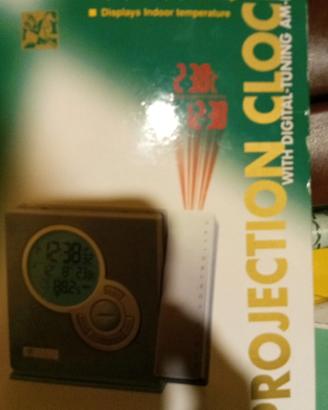 Orologio Radio Controllato proiezione parete 