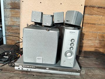 lettore DVD, CD con impianto audio