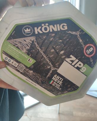 catene neve konig zip 9